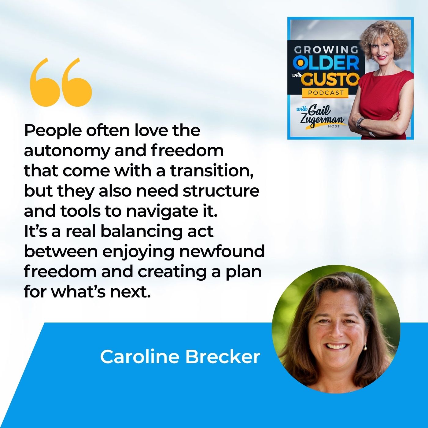 Growing Older with Gusto | Caroline Brecker and Polly Chandler | Rewire Yourself